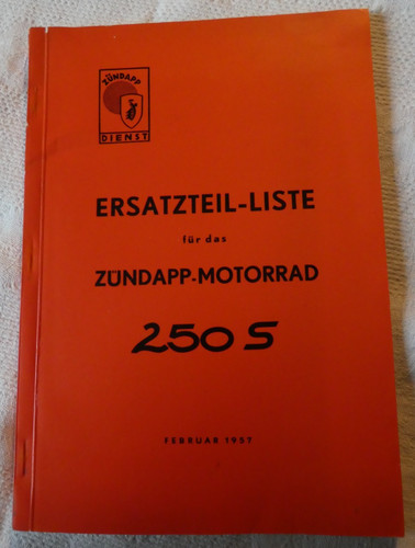Original zündapp 250s - original,