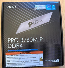 MSI PRO B760M-P DDR4 LGA 1700