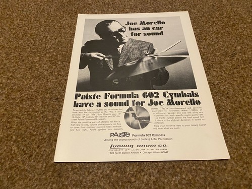 Jbf45 werbung 11x8 joe morello - 11x8,