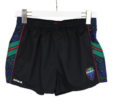HAKA Shorts Herren Medium Elastischer Bund Gemustertes Sporttrikot Schwarz
