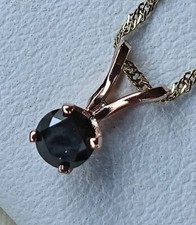 0.20 Carat ♦️ Brillant Mini Anhänger Designer in 585 14Kt Gold Diamant ♦️♦️ 8985