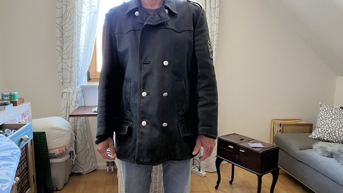 Feuerwehr lederjacke schwarz - feuerwehr-lederjacke,,