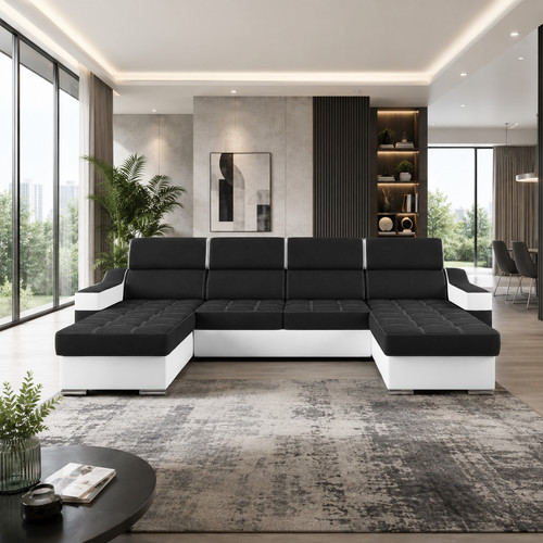 Ecksofa geri xxl mit - u-xxl,
