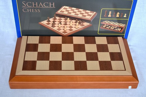 Schach kassette medium holz - schach,