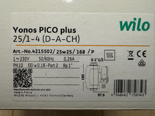 Wilo Yonos Pico plus 25/1-4