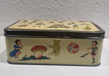 Mondamin Vanillin-Zucker schöne alte Blechdose Dose Keksdose Kindermotiv 19x12x7