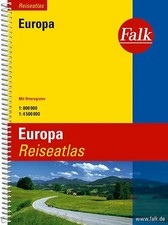 Falk Reiseatlas Europa 1:800 000