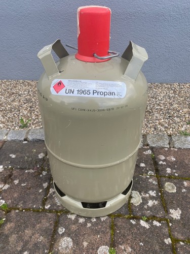Gasflasche grau - gasflasche,, kg,