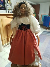 Brigitte leman puppe - leman, "jasmin"-