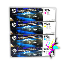 ORIGINAL HP 973X MULTIPACK TINTENPATRONEN - PAGEWIDE PRO 452 477 - MHD 2025