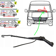 Mercedes Sprinter 95-06 VW LT 96-06 Vorne Scheibenwischer Arm – Links