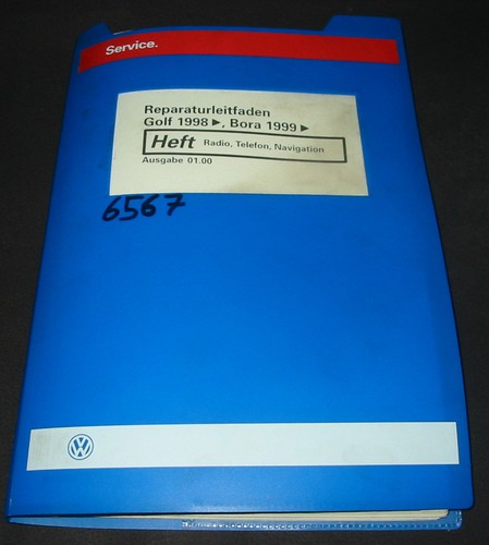 Werkstatthandbuch golf 4 - vw, iv