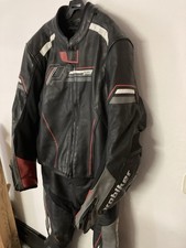 Lederkombi Probiker Gr 52 54 Motorrad Biker Lederjacke