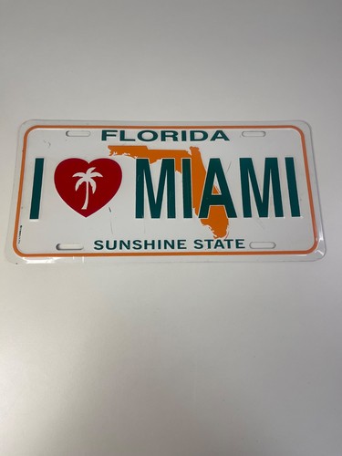Florida nummernschild souvenir - florida,