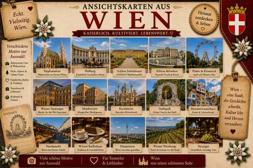 Schöne ansichtskarten wien - wien, &