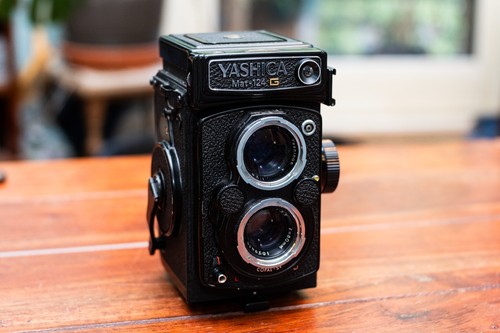 Yashica mat 124g mit film - mit,