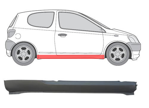 Für toyota yaris 1999 - 1999, 2006