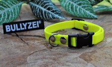 Halsband Nylon 15mm Neon-Gelb