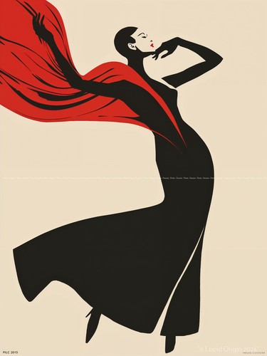 Poster illustration mode - a4,