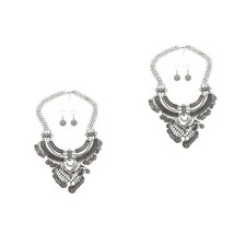  2-teiliges Set aus Halskette