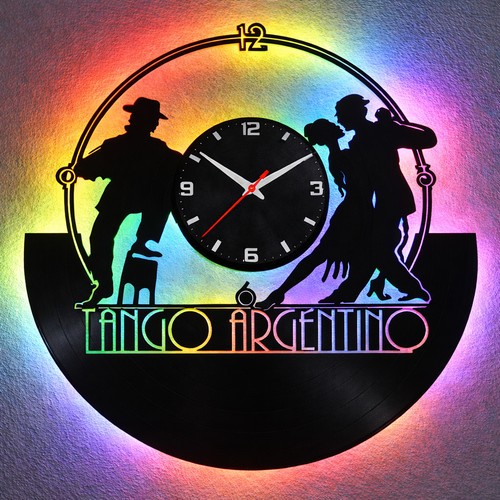 Wanduhr tango argentino - wanduhr,