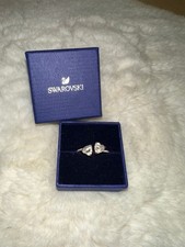 Swarovski Doppelherz Ring