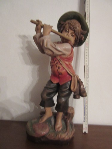 Holz figur junge mit - holz,