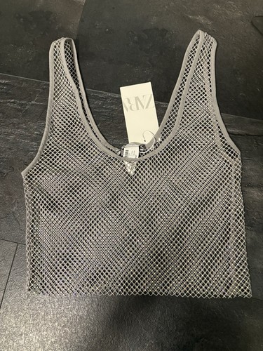 Neu zara glitzer grau - gr.,
