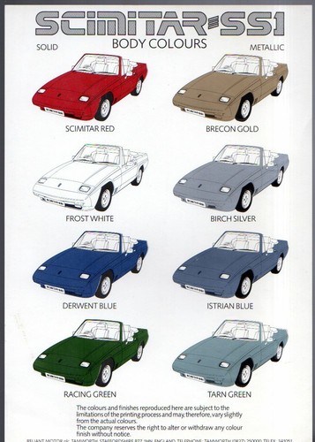 Reliant scimitar ss1 - reliant,