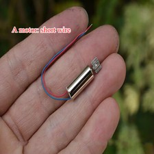 Mini 7*16mm Coreless Vibration Motor DC 3V-5V Eccentric Wheel Vibrator Massager 