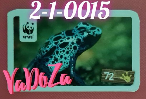 Wwf blauer pfeilgiftfrosch - -,