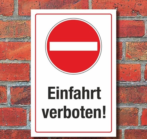 Schild halteverbot parkverbot - schild,