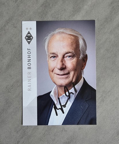 Rainer bonhof autogrammkarte - /,