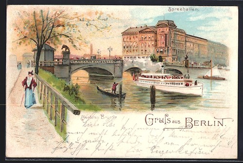 Lithographie berlin moabit - lithographie, berlin-moabit
