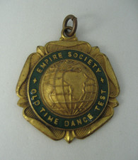 Alte Tanz Sport Medaille