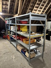 1x Lagerregal Schwerlastregal Steckregal