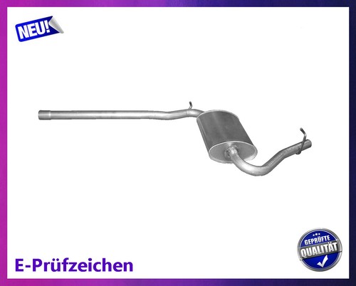 Mittelschalldämpfer audi - mittelschalldämpfer, a4