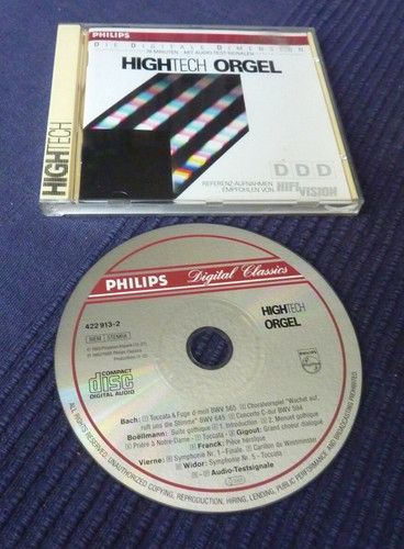 Philips high tech orgel - cd,