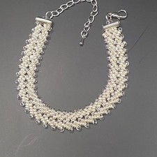 Armband 17 Cm Lang,1 cm breit,  Handarbeit Aus Perlen, Damen Mode Schmuck