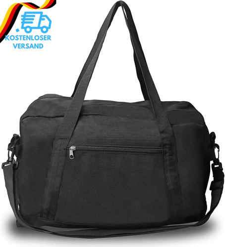 Sporttasche schwarz 20l - schwarz,
