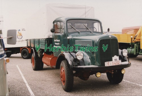 Originalphoto lkw mercedes - lkw,