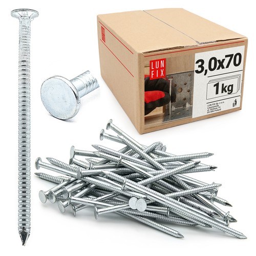 Rillennagel 3x70mm 1kg
