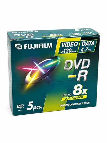 5er pack fujifilm dvd - 5er, dvd-r