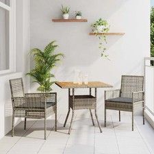 Garten Essgruppe Poly-Rattan