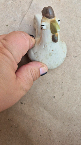 Bemalte huhn dekofigur figur - dekofigur,