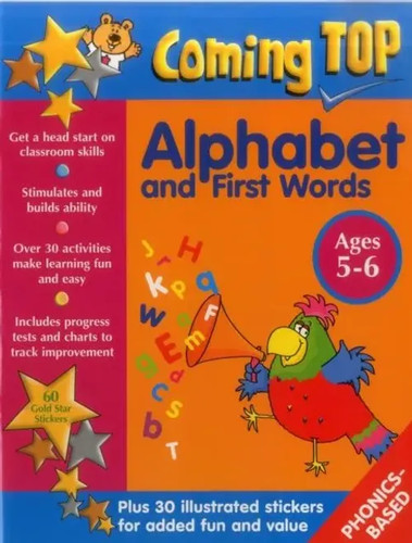 Coming top alphabet and - coming, top: