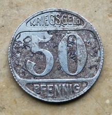 50 Pfennig 1918 Lüdenscheid Kriegsgeld