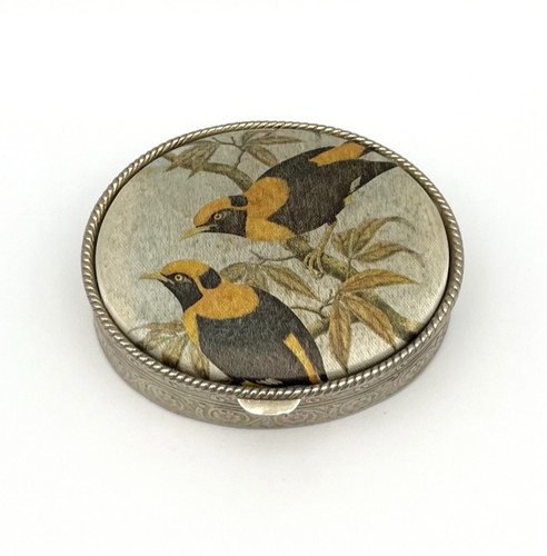 Vintage pillendose schmuckbox - vintage,
