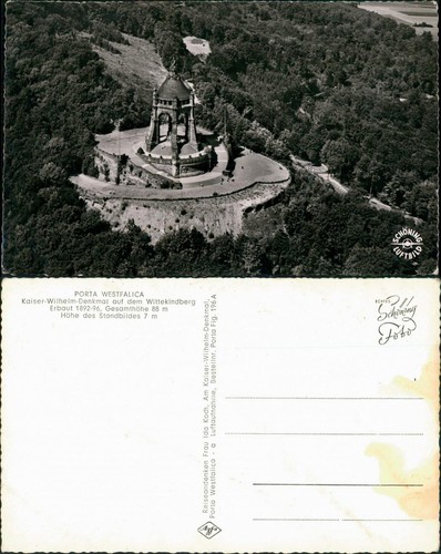 Ansichtskarte porta westfalica - ansichtskarte,