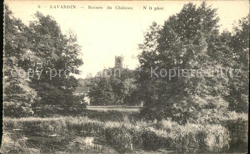 Lavardin loir cher ruines - loir-et-cher,